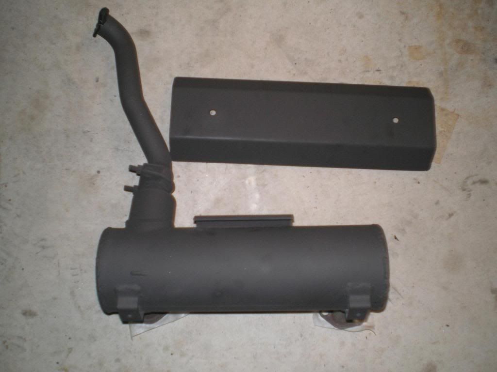 Simplicity Legacy Kohler muffler repair The